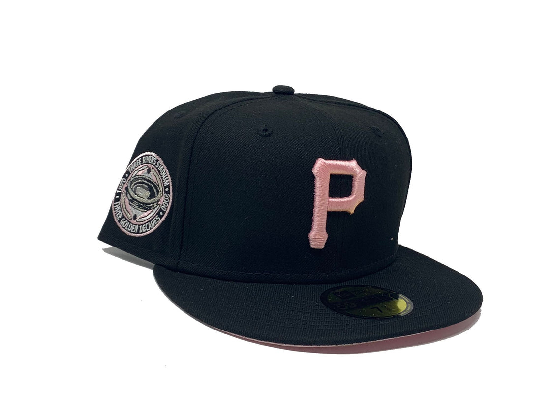 Black Pittsburgh Pirates Stadium Side Patch New Era Fitted