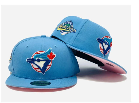 Sky Blue Totonto Blue Jays 1992 All Star Game New Era Fitted Hat