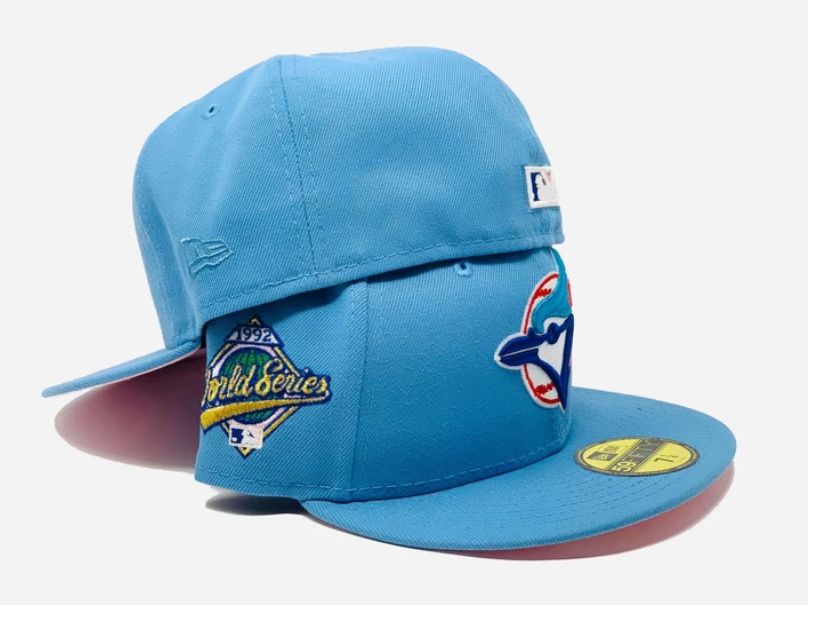 Sky Blue Totonto Blue Jays 1992 All Star Game New Era Fitted Hat