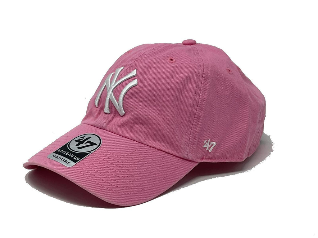 Men's '47 Light pink New York Yankees Heritage Clean Up Adjustable Hat