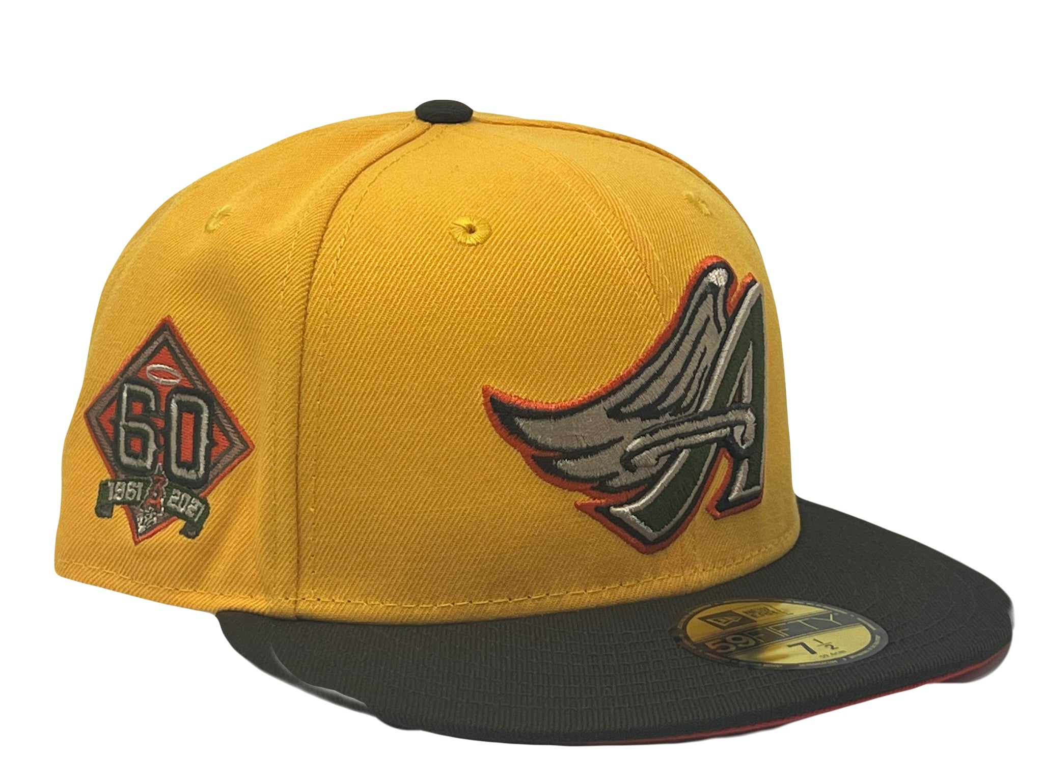 Angels 60th Anniversary Patch 2021 Los Angeles Angels Baseball 