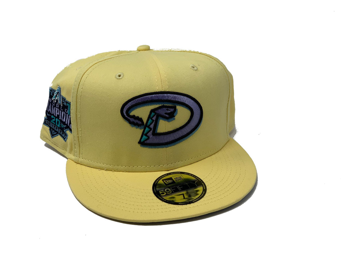 Yellow Arizona Diamondbacks 20th Anniversary Custom New Era Fitted