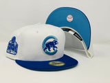 CHICAGO CUBS 2016 WORLD SERIES "OCEAN-CLOUD COOLECTION" NEW ERA FITTED HAT