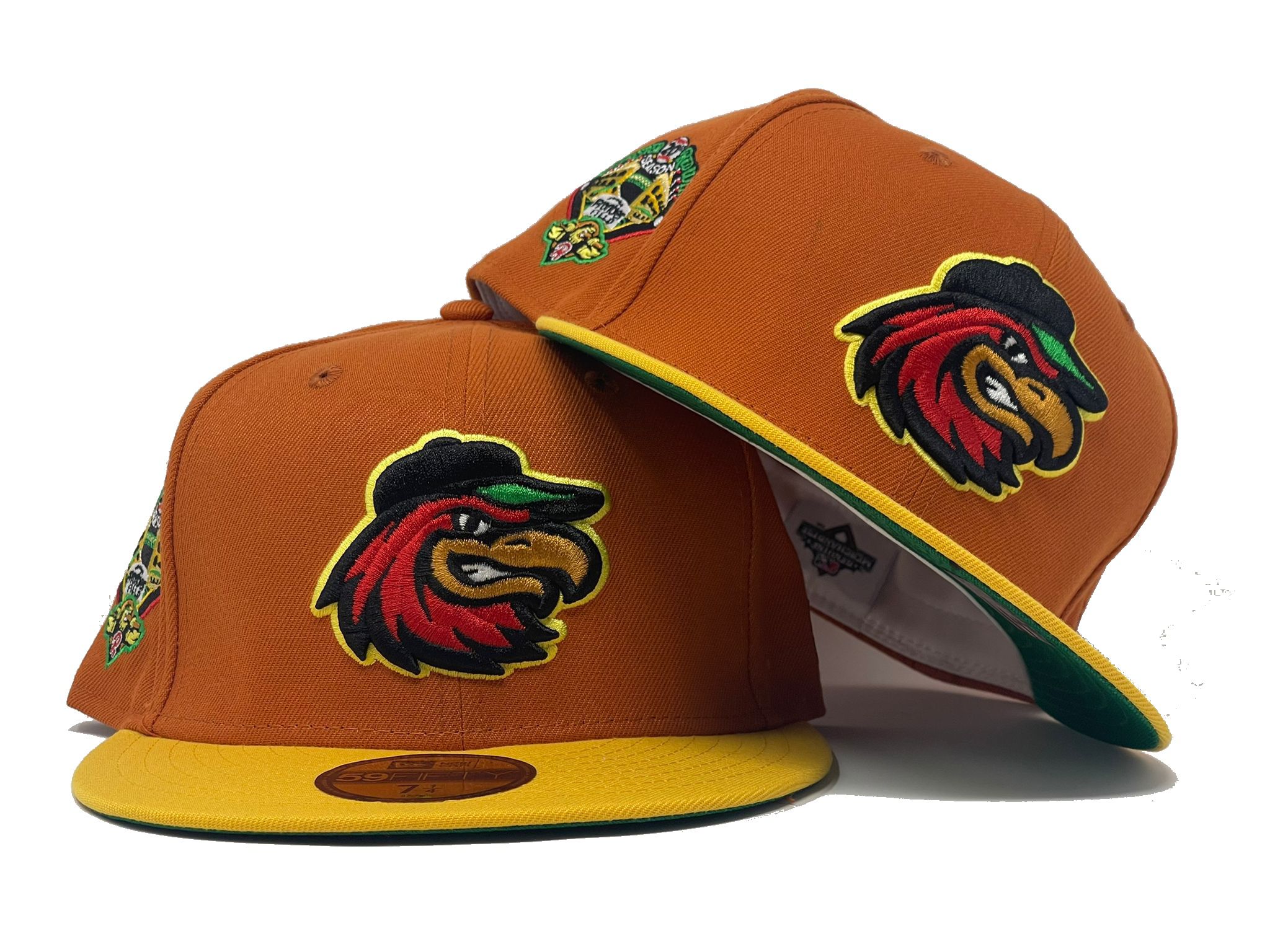 Men's New Era Red Rochester Red Wings Authentic Collection Road 59FIFTY  Fitted Hat 