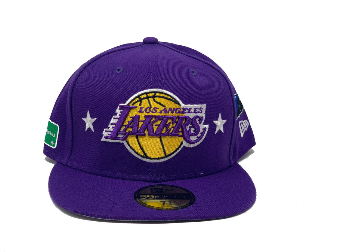 Purple Los Angels Lakers NBA City Transit Collection By New Era
