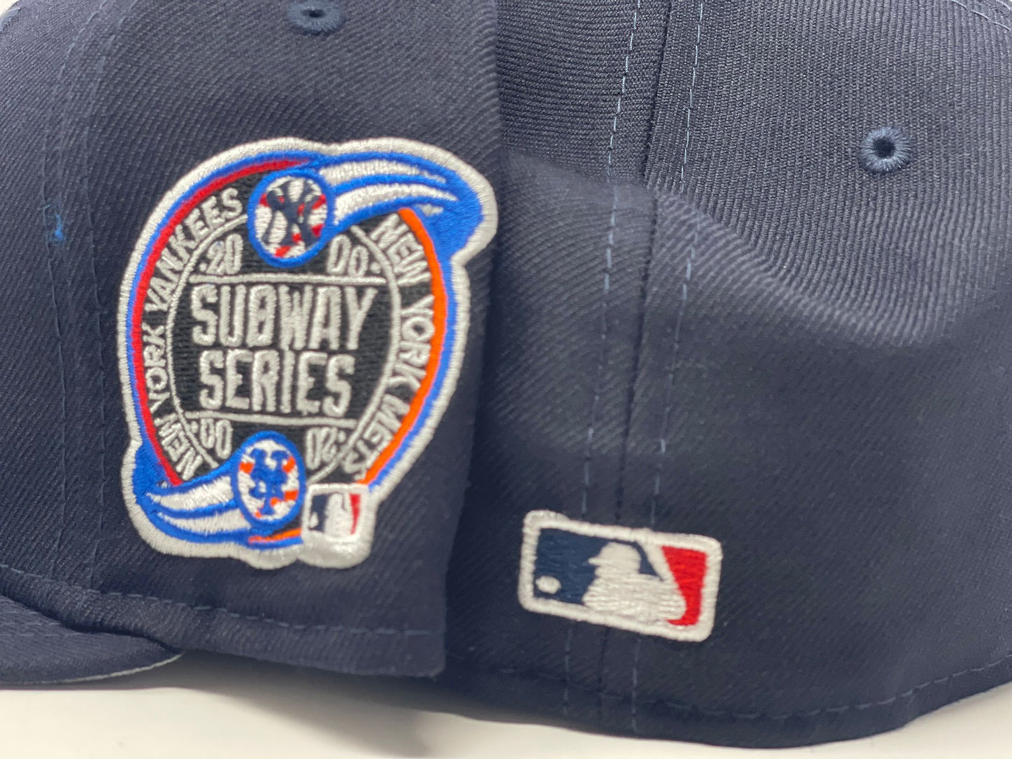 New York Yankees Subway Series Navy Gray Brim New Era Fitted Hat