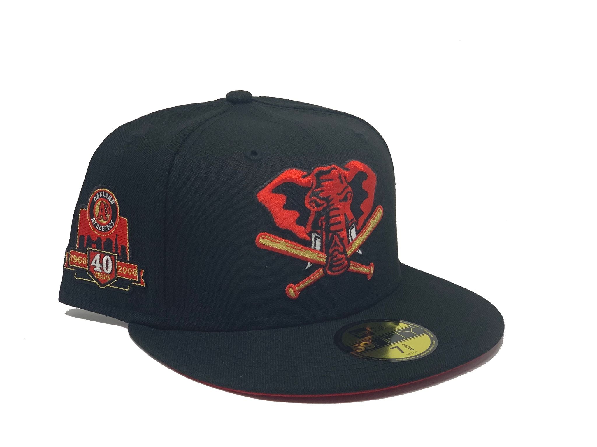 Oakland Athletics Independence Day 2023 39THIRTY Stretch Fit Hat, Red - Size: L/xl, MLB by New Era