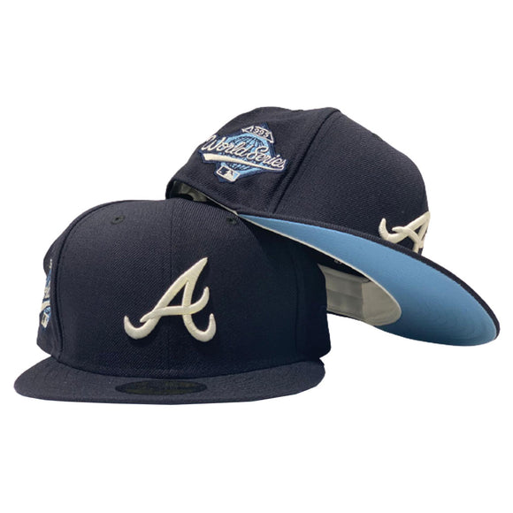 Atlanta Braves World Series Navy 59FIFTY Cap