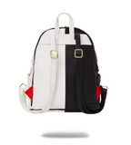 LEVELED UP SPLIT QUILT SHARK SAVAGE SPRAYGROUND MINI BACKPACK