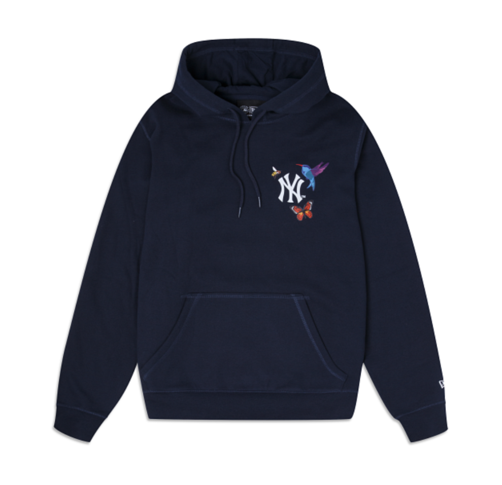 NEW YORK YANKEES BLOOMING NEW ERA HOODIE