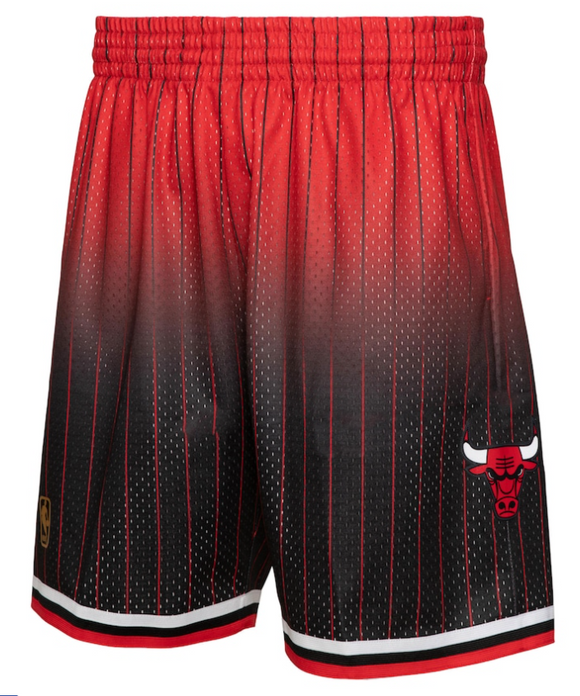 Mitchell & Ness NBA Chicago Bulls Swingman Shorts In Black