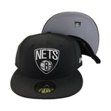 Brooklyn Nets Triangle logo New Era Fitted Hat