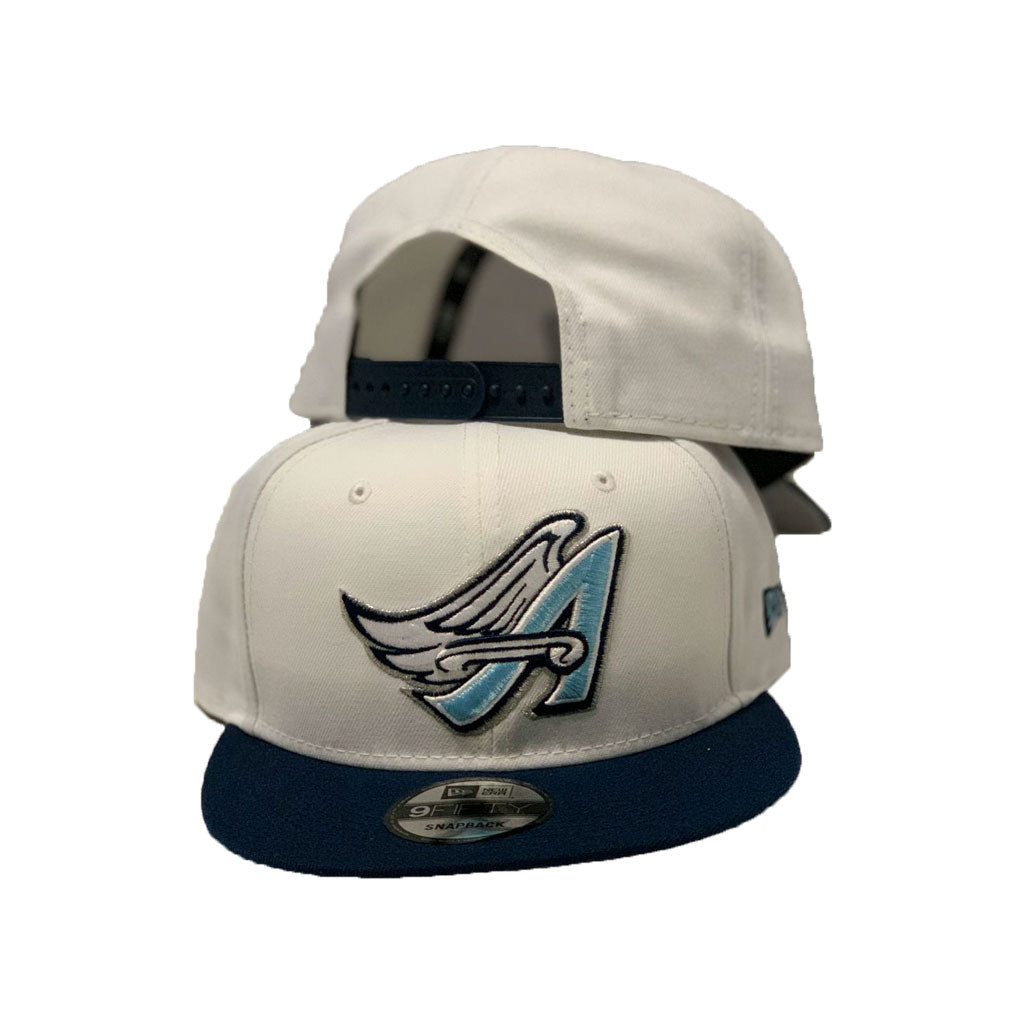 California Angels White Navy New Era Snapback