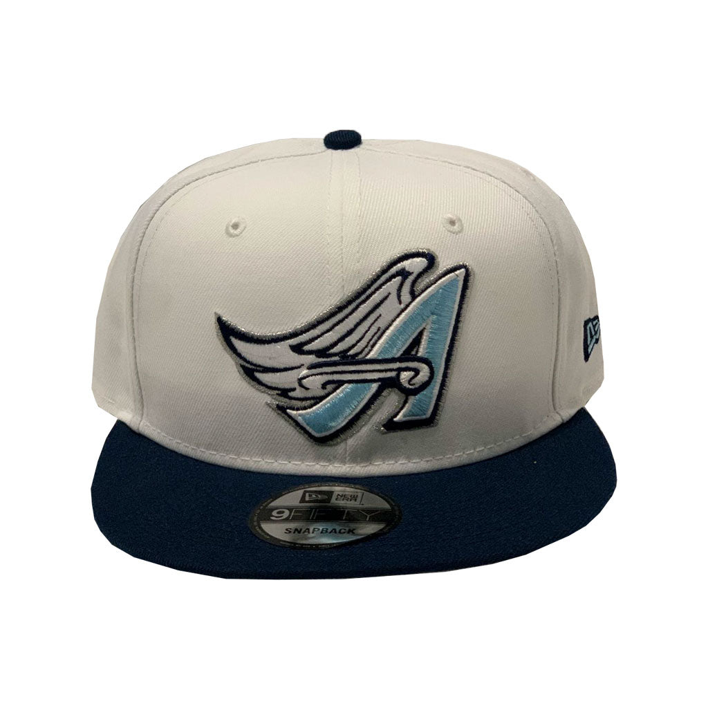 California Angels White Navy New Era Snapback