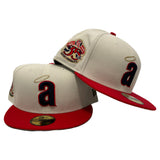 California Angels 35th Anniversary White New Era 59Fifty Fitted Hat