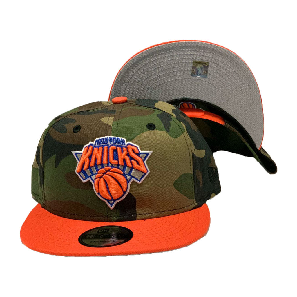 Camo New York Knicks New Era Snapback