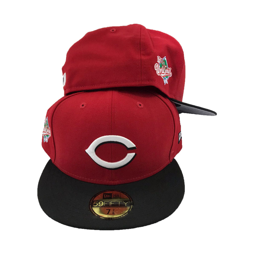 Cincinnati Reds 1990 World Series Wool New Era Fitted hat
