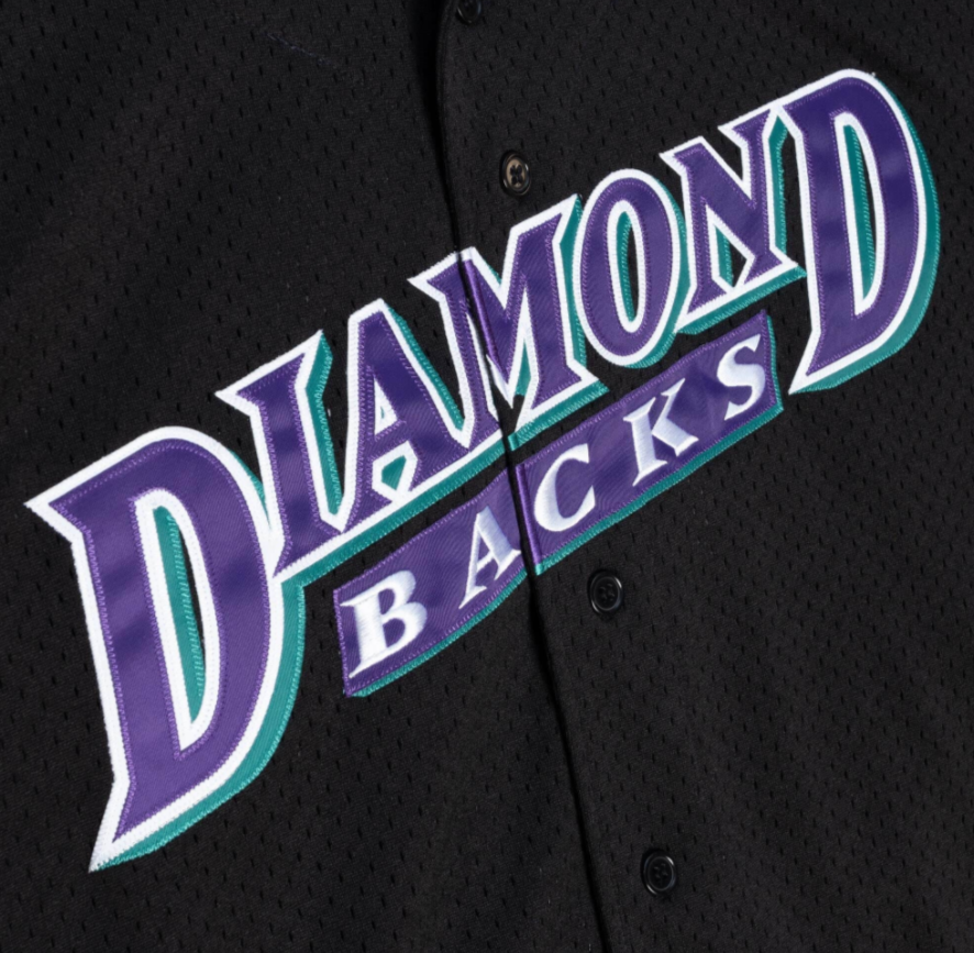 MATT WILLIAMS ARIZONA DIAMONDBACKS MITCHELL & NESS BATTING PRACTICE JERSEY