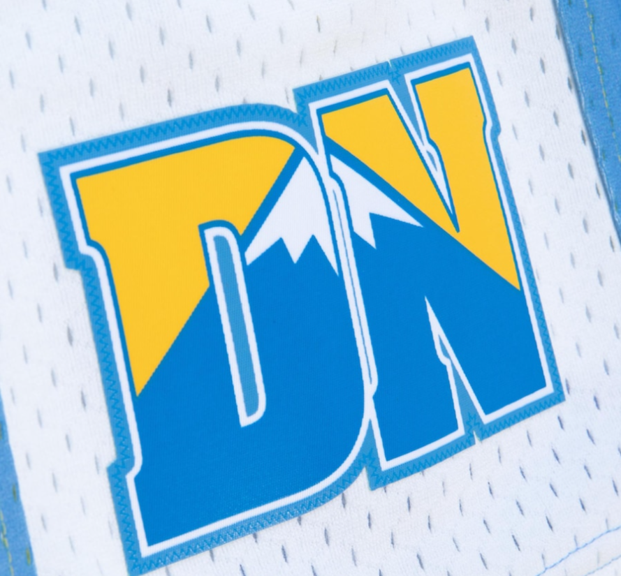 DENVER NUGGETS FADEAWAY 2006 NBA MITCHELL & NESS SWINGMAN SHORTS