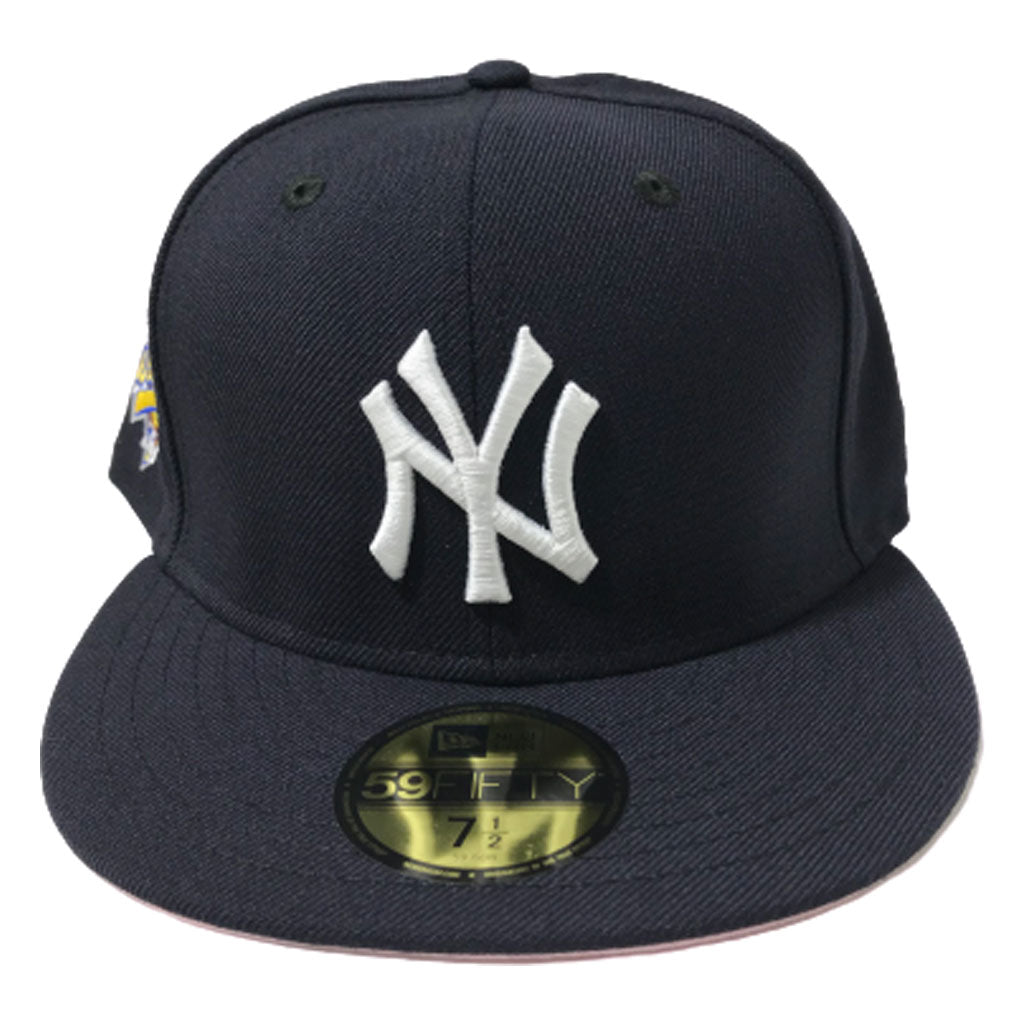 Exclusive New York Yankees New Era 59Fifty 1996 World Series Pink Bottom Fitted Hat