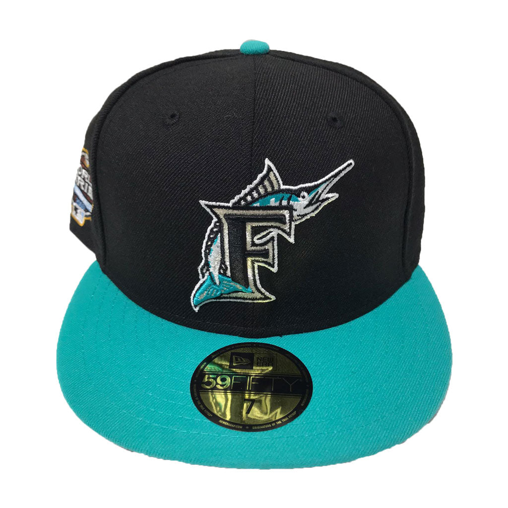 FLORIDA MARLIN 2001 WORLD SERIES NEW ERA 59FIFTY FITTED CAP