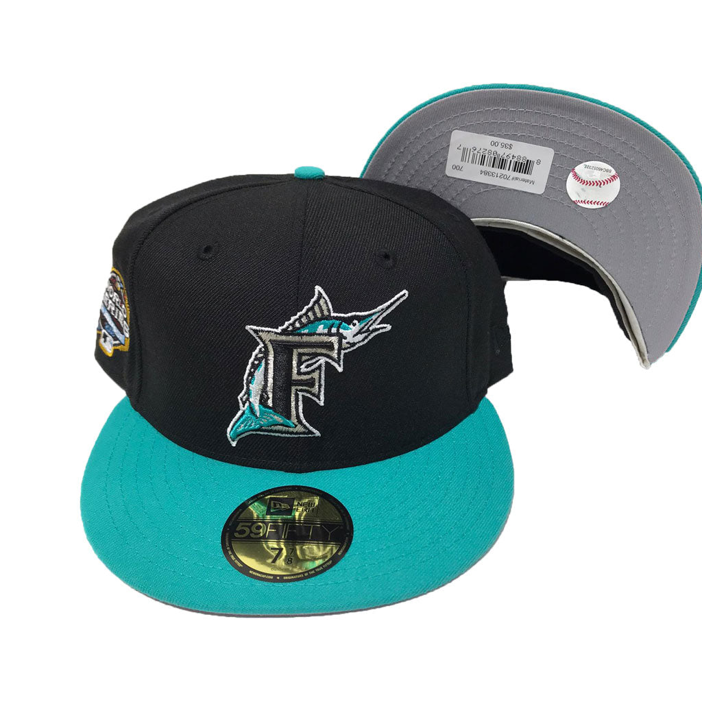 FLORIDA MARLIN 2001 WORLD SERIES NEW ERA 59FIFTY FITTED CAP