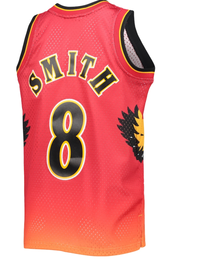 ATLANTA HAWKS 1996 STEVE SMITH FADEAWAY NBA MITCHELL & NESS SWINGMAN JERSEY