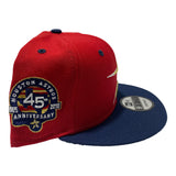 HOUSTON ASTRO 45TH ANNIVERSARY NEW ERA 9FIFTY SNAPBACK HAT