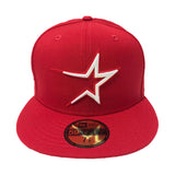 HOUSTON ASTRO NEW ERA 59FIFTY RED  FITTED