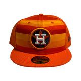 Houston Astro Yellow / Orange New Era Fitted