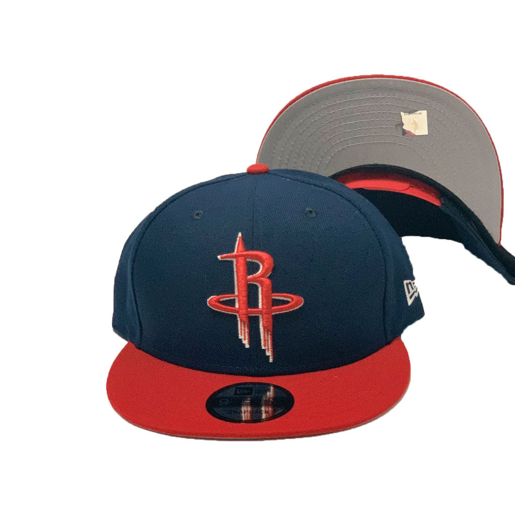Houston Rockets Navy Red New Era Snapback