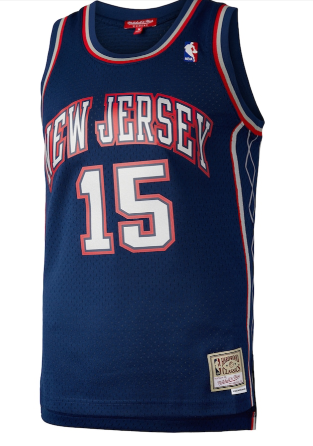 Vince Carter New Jersey Nets Mitchell & Ness 2006 Swingman Jersey.