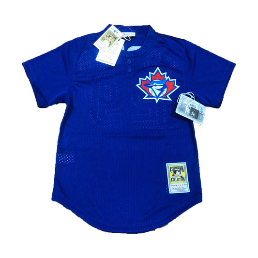 Toronto Blue Jays Joe Carter 1997 Authentic Mesh BP Jersey