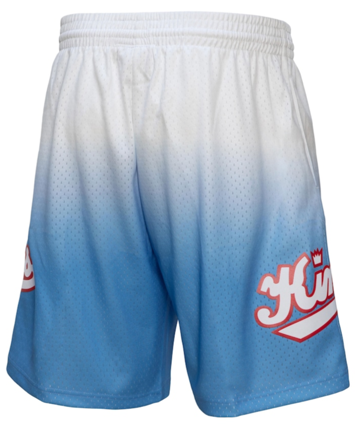 SACRAMENTO KINGS FADEAWAY 1985 MITCHELL & NESS SWINGMAN SHORTS