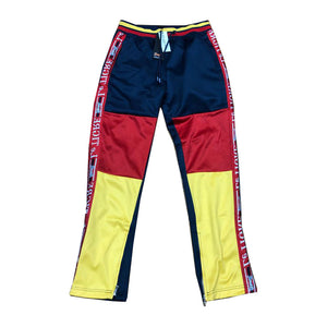 LE TIGRE NAVY/ RED/ YELLOW TRI COLOR TRACK PANT