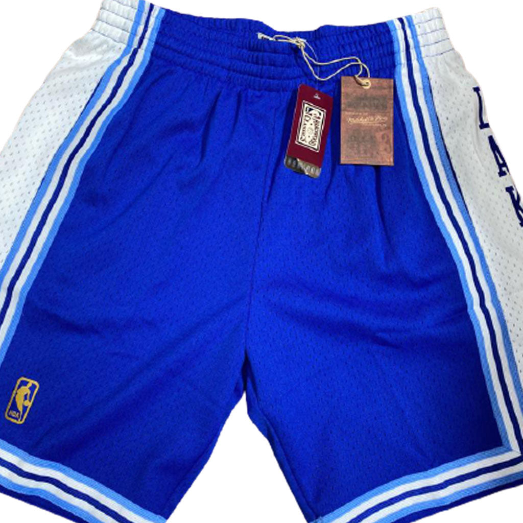 LOS ANGELES LAKERS MITCHELL AND NESS ALT. NBA SWINGMAN SHORTS