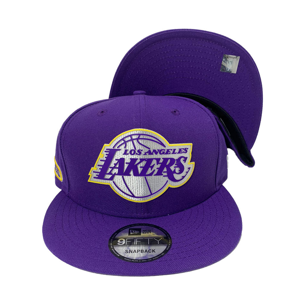 LOS ANGELES LAKERS PURPLE  NEW ERA 9FIFTY SNAPBACK CAP