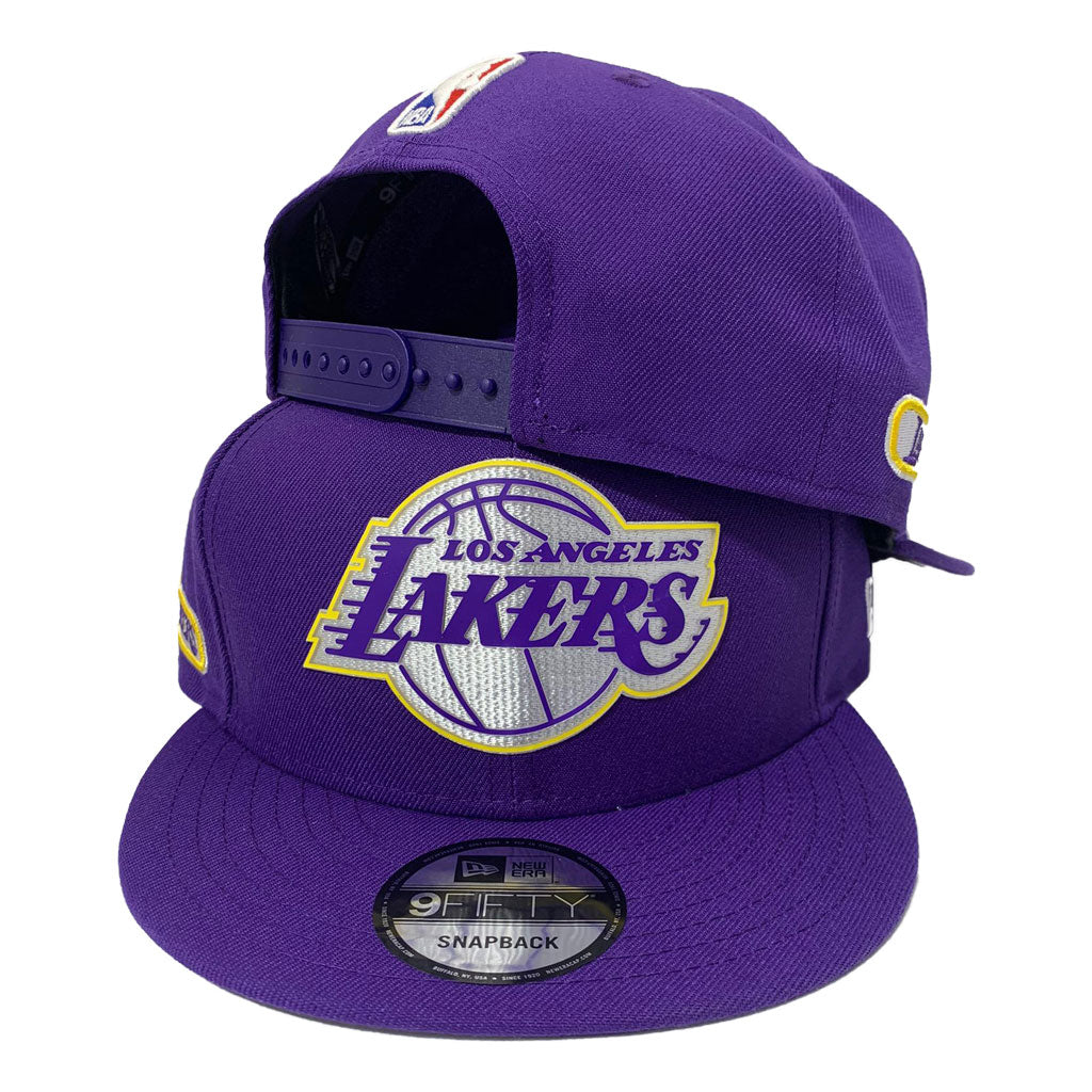 LOS ANGELES LAKERS PURPLE  NEW ERA 9FIFTY SNAPBACK CAP