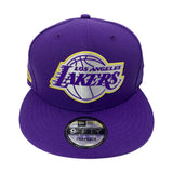 LOS ANGELES LAKERS PURPLE  NEW ERA 9FIFTY SNAPBACK CAP