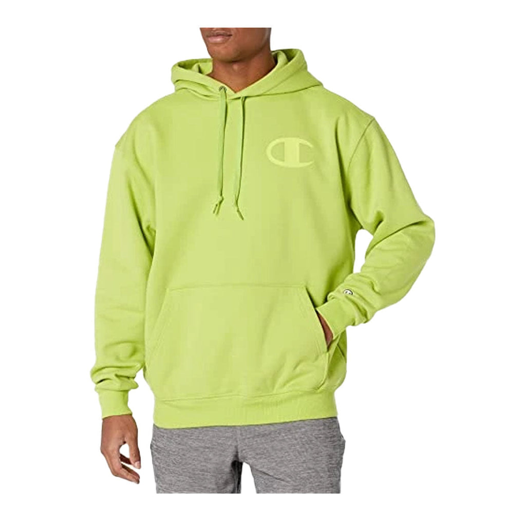 The Champion Mens Lime Super Fleece Sweatshirt