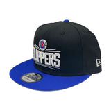 Los Angeles Clippers Black Royal New Era 9Fifty Snapback Hat