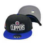 Los Angeles Clippers Black Royal New Era 9Fifty Snapback Hat