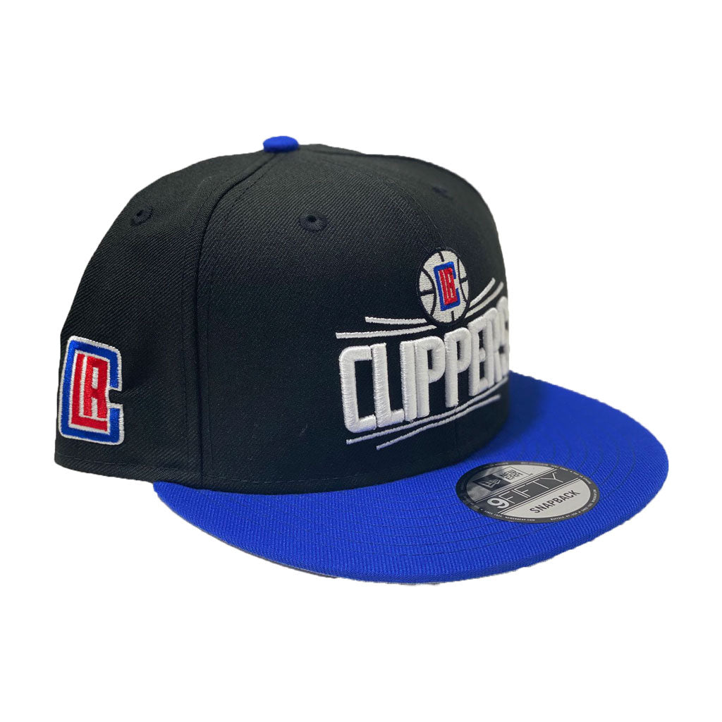 Los Angeles Clippers Black Royal New Era 9Fifty Snapback Hat