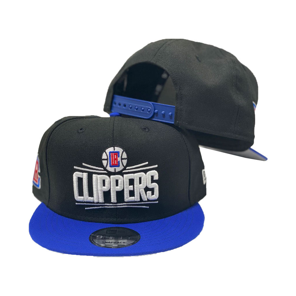 Los Angeles Clippers Black Royal New Era 9Fifty Snapback Hat