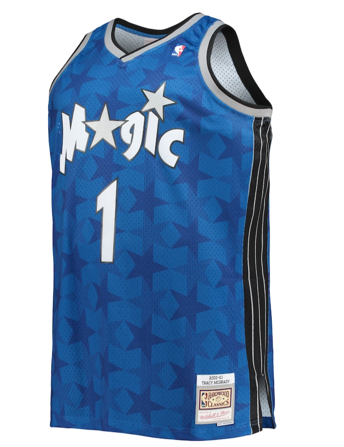 TRACY MCGRADY ORLANDO MAGIC MITCHELL & NESS 2000 SWINGMAN JERSEY