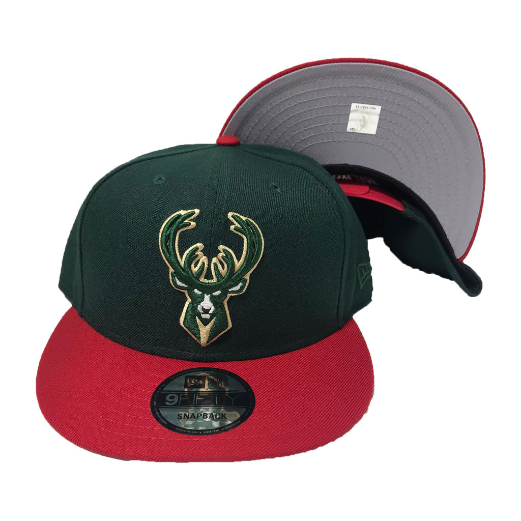 MILWAUKEE BUCKS GUCCI COLOR 9FIFTY NEW ERA SNAPBACK CAP