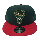 MILWAUKEE BUCKS GUCCI COLOR 9FIFTY NEW ERA SNAPBACK CAP