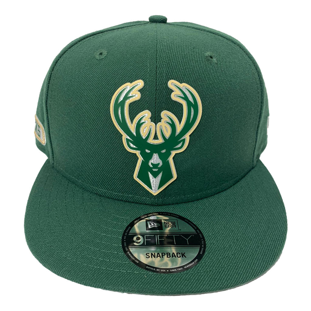 New Era, Accessories, New Era 9fifty Milwaukee Bucks 22 Nba Champions  Snapback Hat