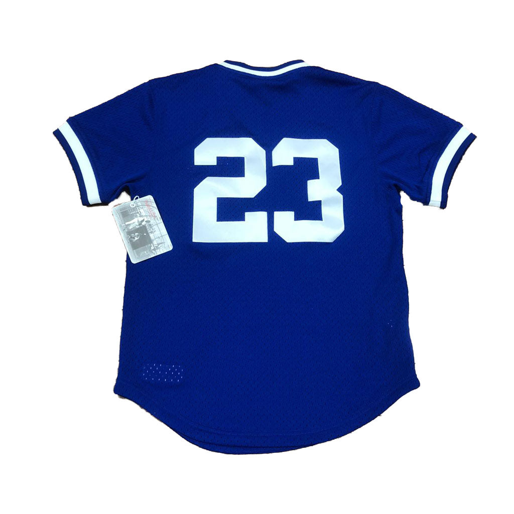 MITCHELL AND NESS CHICAGO CUBS RYNE SANDBERG 1984 AUTHENTIC BATTING PRACTICE JERSEY