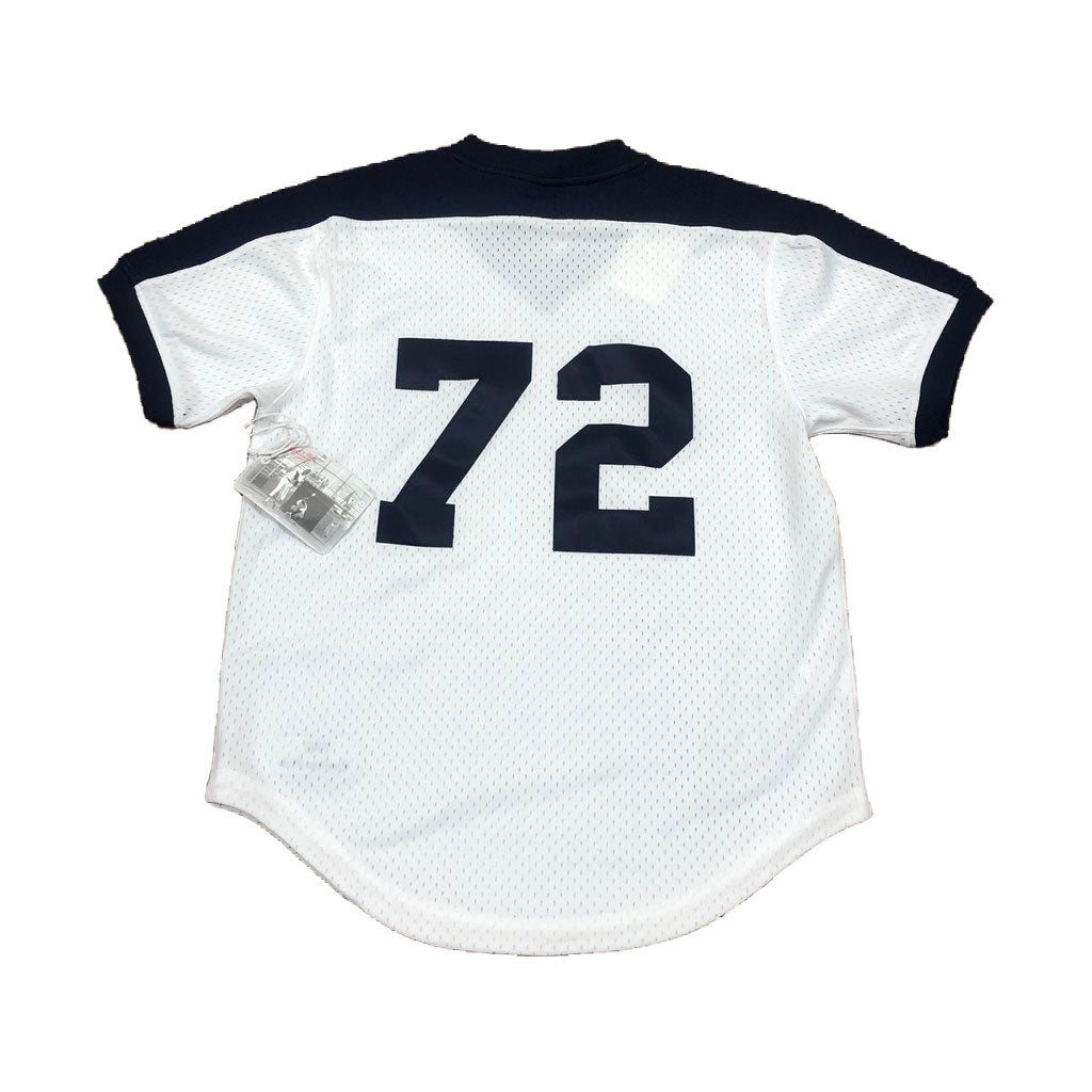 MITCHELL AND NESS CHICAGO WHITE SOX 1981 CARLTON FISK AUTHENTIC BATTING PRACTICE JERSEY